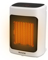 Auronic Ventilatorkachel - 2000W – Keramische Kachel met Instelbare Thermostaat en Timer - 3 Warmtestanden - Elektrische kachel - Draagbaar – Wit