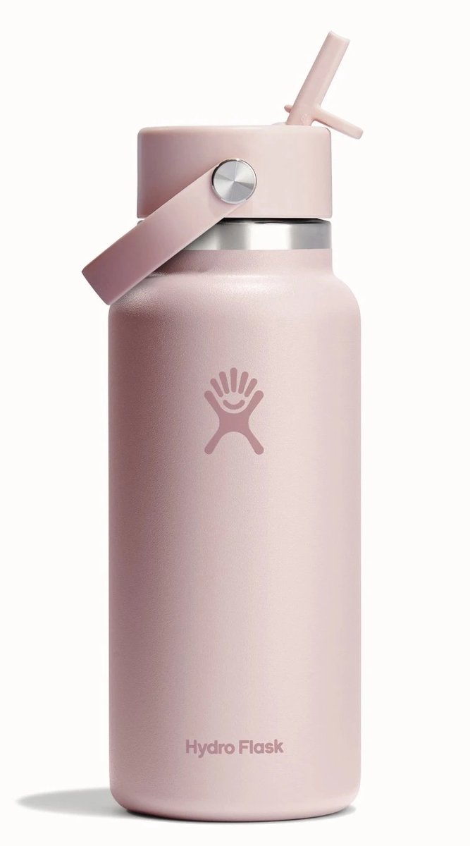 Hydro Flask Wide Mouth Flex Straw Cap Drinkfles (946 ml) - Trillium
