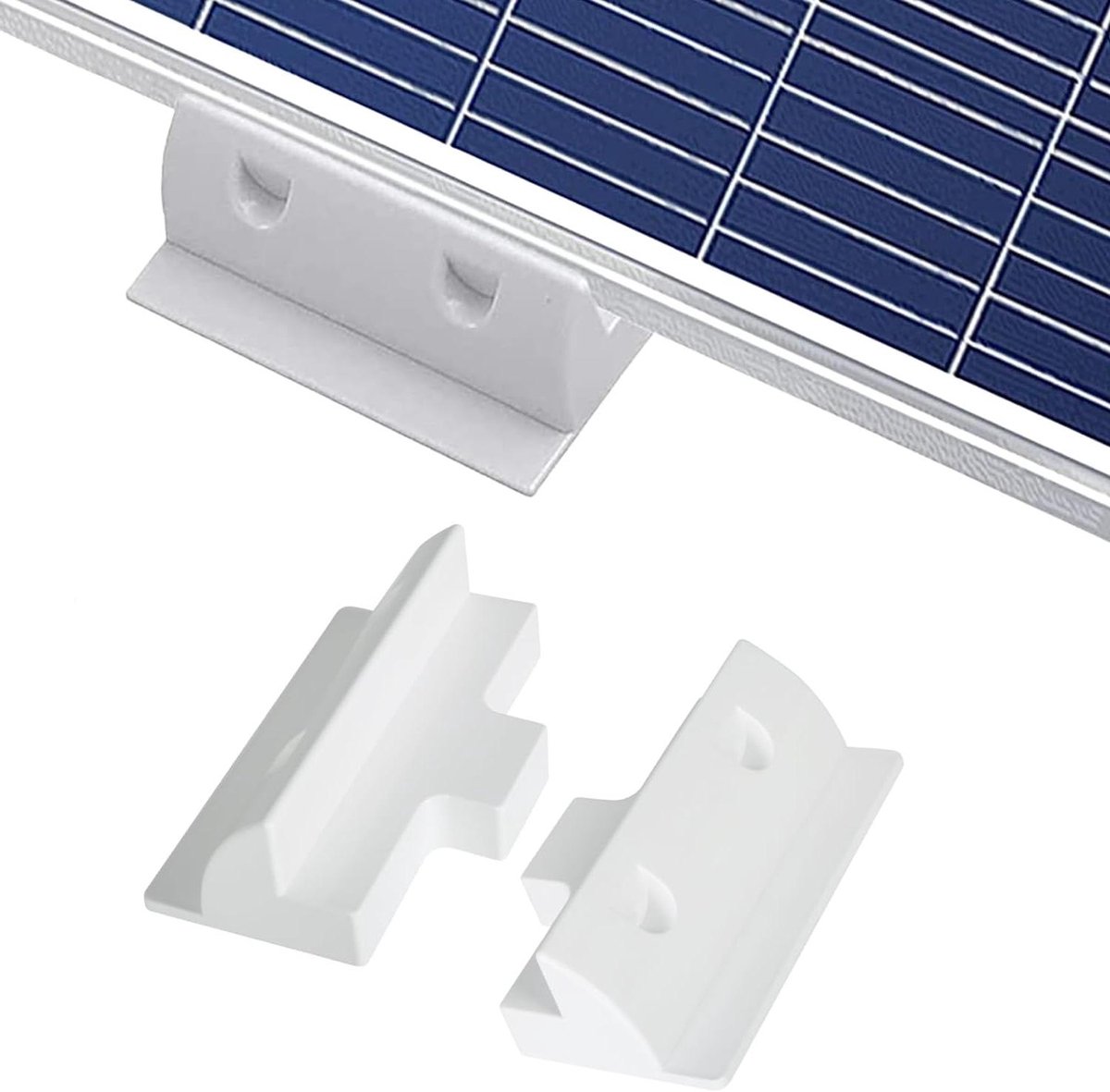 Montagebeugels voor zonnepanelen - 2 stuks, boorvrije hoekbeugels voor zijpanelen - montageondersteuning voor camper, boten en dek campers