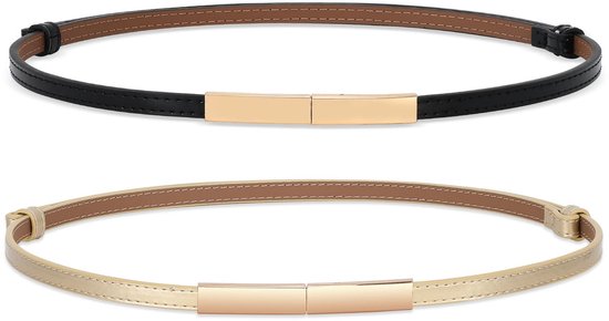 ceintures fines, ceinture fine réglable pour femme, ceinture fine en  cuir, bol