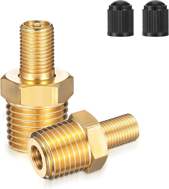 Messing Air Inflator Adapter 1/4