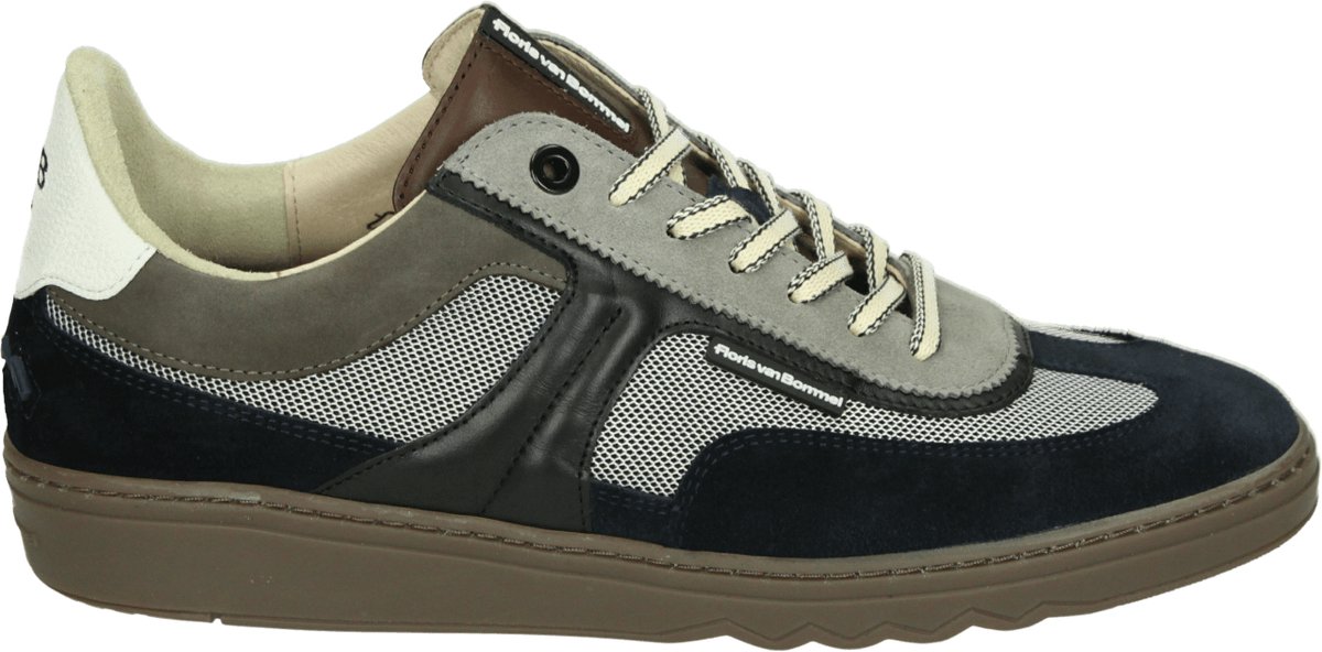 Floris van Bommel - DE KUPSTER 08.13 - Lage sneakersVrije tijdsschoenenHeren sneakers - Kleur: Blauw - Maat: 43.5