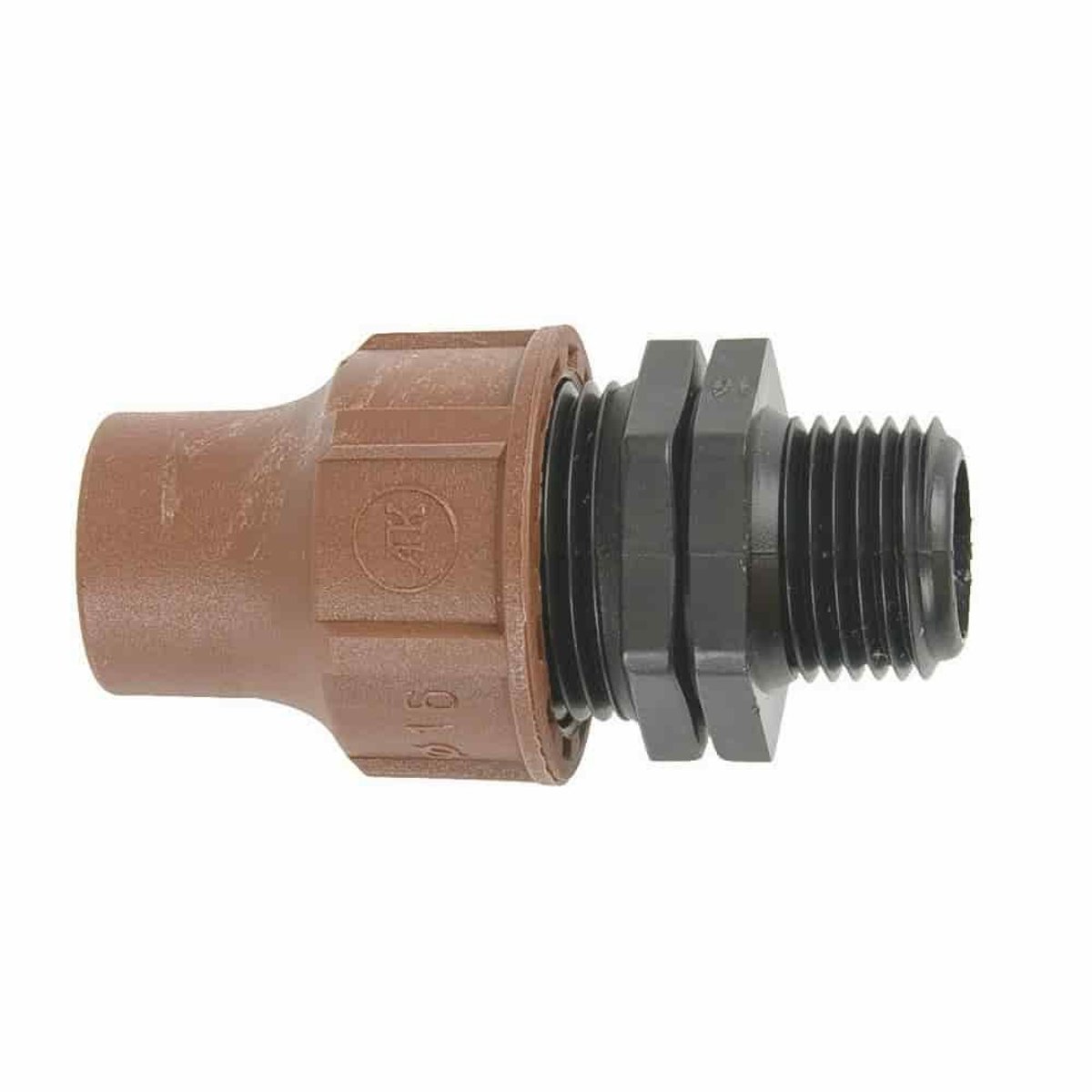 16mm Slangkoppeling met 3/4" Buitendraad voor Beregening