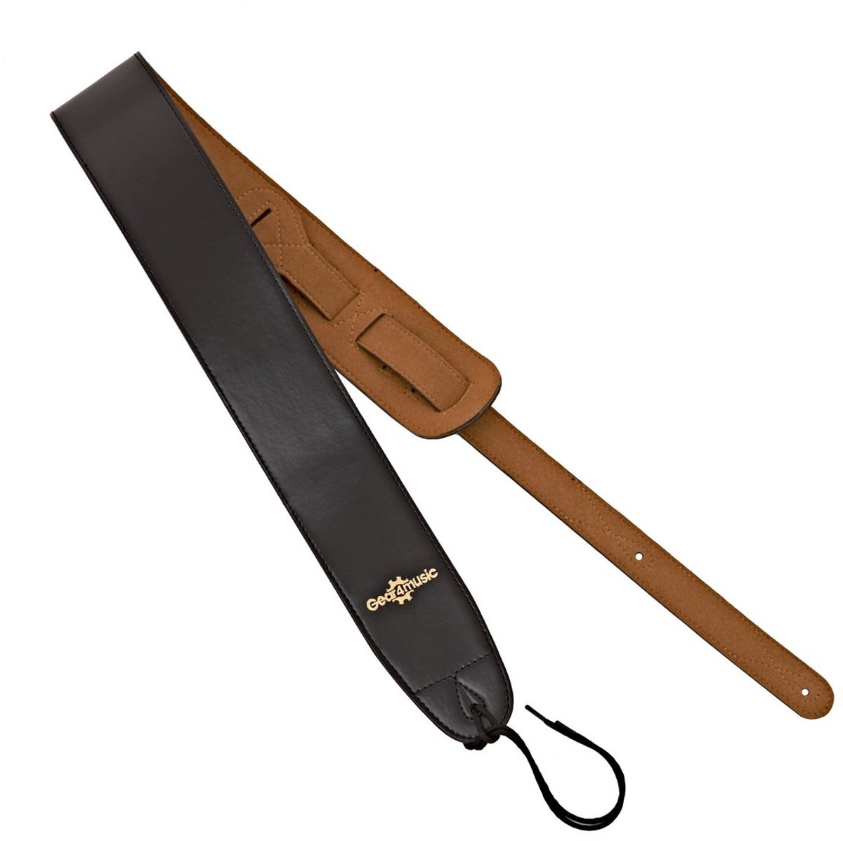 Deluxe Gitaarband van Gear4music, Zwart