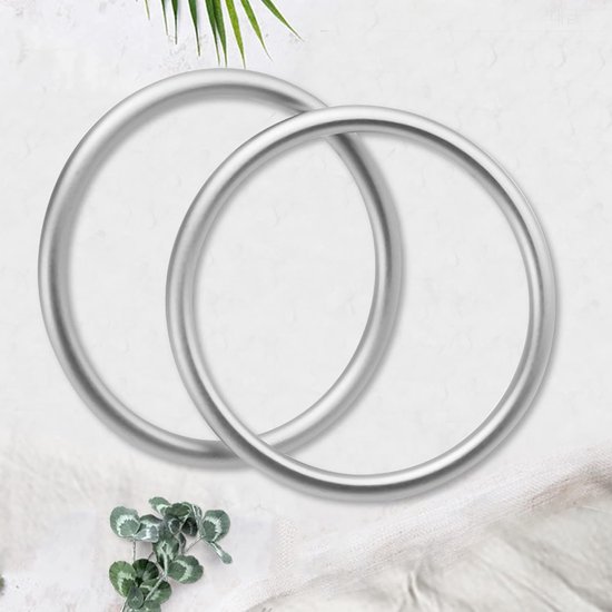Aluminum Baby Sling Rings Soft Baby Carrier Rings Breathable Slings Carrier Strap Baby Cotton Hip Seat Ring Accessory for Infants Toddlers Newborn Children — afbeelding 4