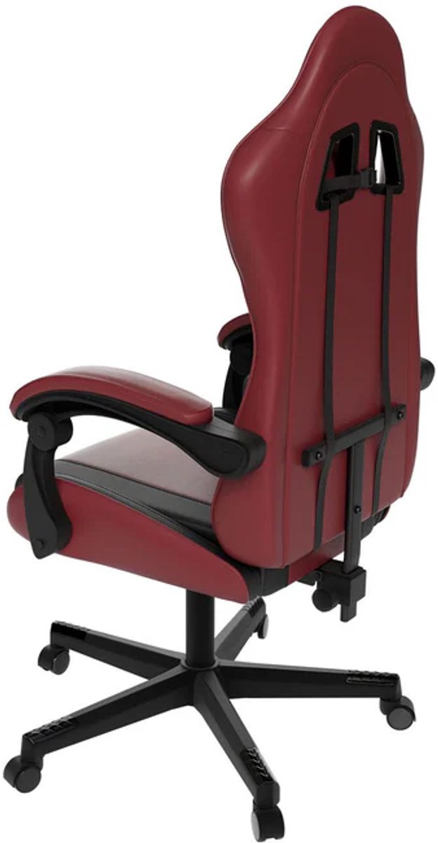 Gamingstoel HyperSeat Bureaustoel Bordeaux/Zwart - afbeelding 3