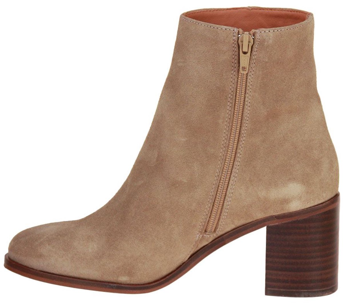 CTWLK Vella Korte Laars Beige