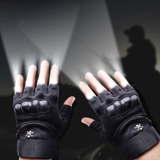 LED Handschoenen Met Zaklamp - Unieke Gadget Cadeau Ideeën Voor Mannen En Vrouwen