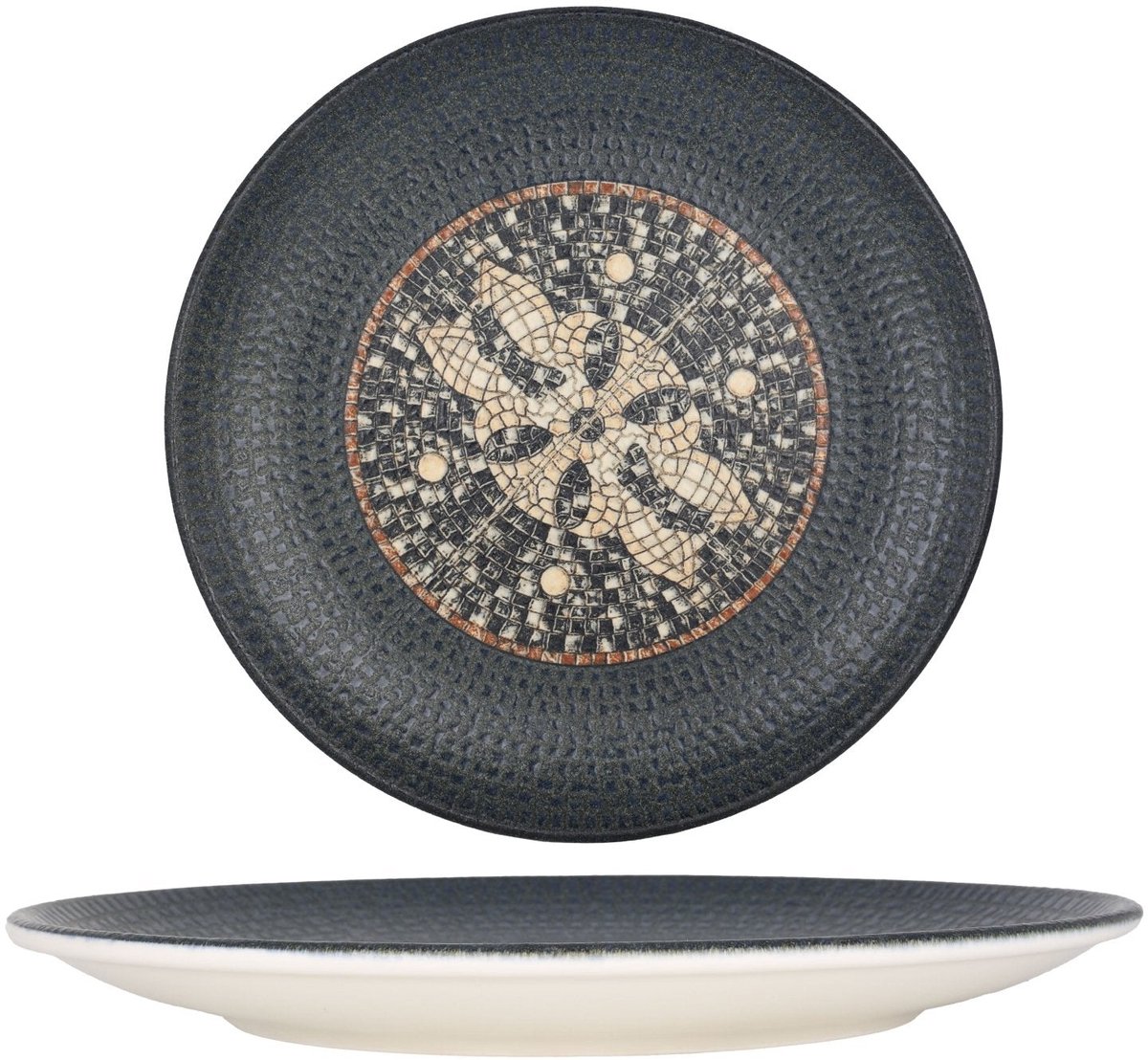 Bonna Dinerbord - Mesopotamia - Porselein - 30 cm - set van 6