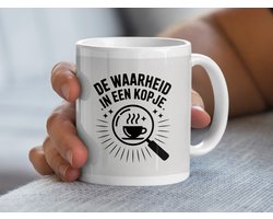 Grappige Mok, De Waarheid in Een Kopje Mok, Koffie Mok, Thee Mok, Nieuwigheid Mok, Cadeau voor Koffieliefhebber, Cadeau voor Theeliefhebber