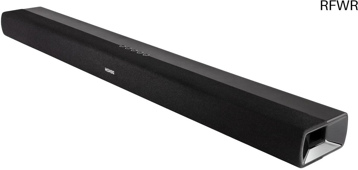 RFWR® Soundbar met DTS Virtual:X, Ingebouwde Subwoofers, Dolby Digital, Bluetooth, HDMI ARC en Dialog Enhancer - Zwart