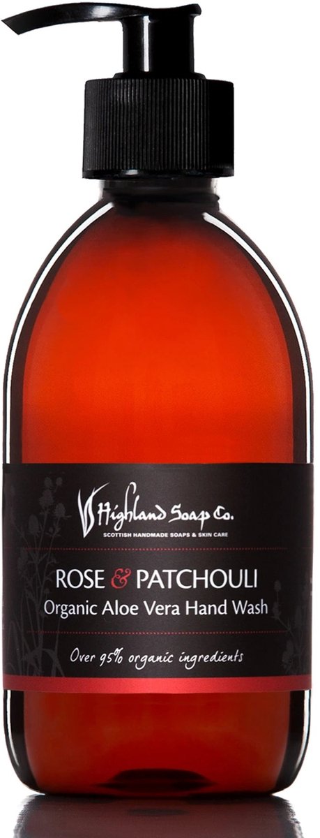 Rose & Patchouli – Bloemig & Zwoel - Biologische Handzeep 300ml