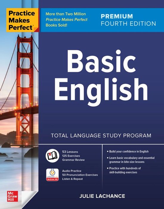 Practice Makes Perfect: Basic English, Premium Fourth Editio ... - cover