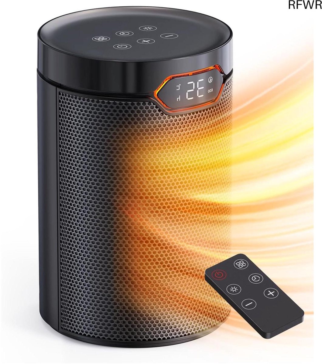 RFWR® Compacte Elektrische Verwarming met Laag Stroomverbruik en 5 Modi