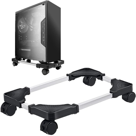 Niciksty Mobiele CPU-standaard voor pc, verstelbare Niciksty Mobiele CPU-standaard voor pc, verstelbare
