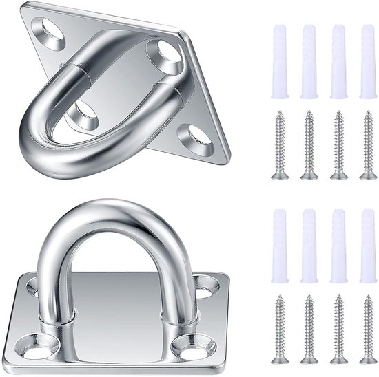 2 Stuks Schommelhaken met Gelagerde Harpsluiting M12 160mm Kopen? - De 2 Stuks Schommelhaken met Gelagerde Harpsluiting M12 160mm Kopen? - De