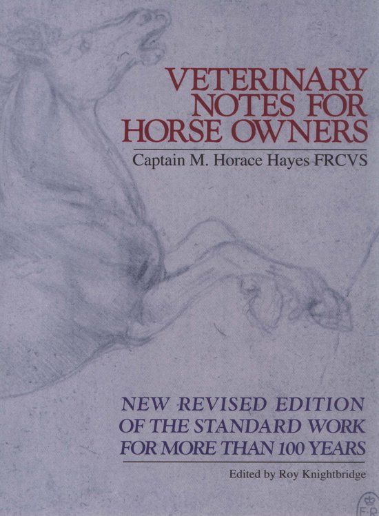 Veterinary Notes For Horse Owners - cover