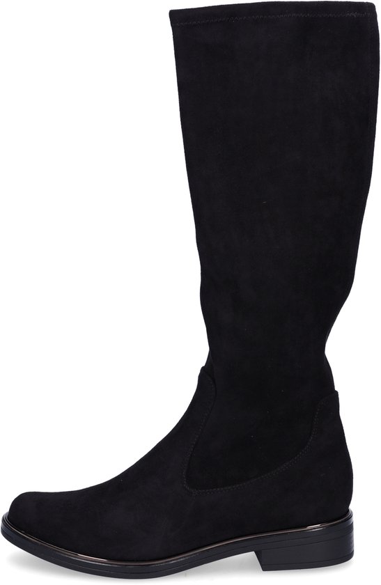 Botte extensible au genou Caprice art noir 9-25512-41 044