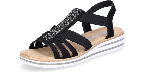 RIEKER V0652-00 Sandale noir taille 40