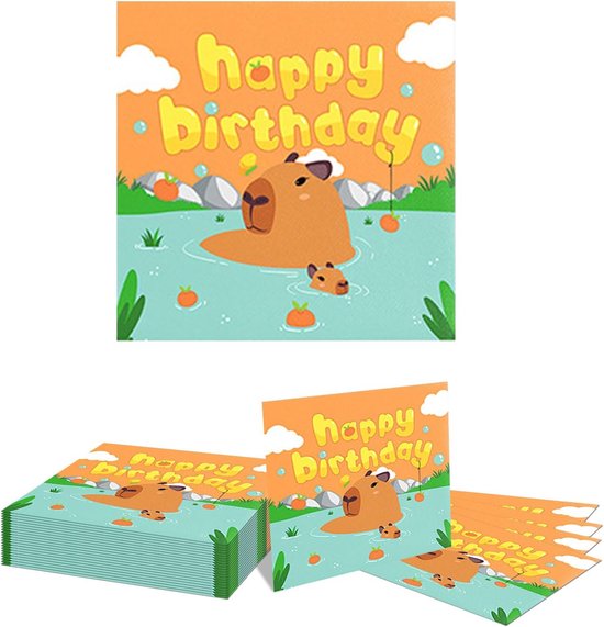 Servetten Minions - Alles voor een kinderverjaardag - Feestartikelen.nl