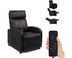Massagestoel Shiatsu - Massagekussen - Massage Apparaat - Zwart