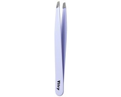 Vitry Professioneel Pincet Roestvrij Staal Bias Bek Kleur 9 cm (Kleur : Violet)