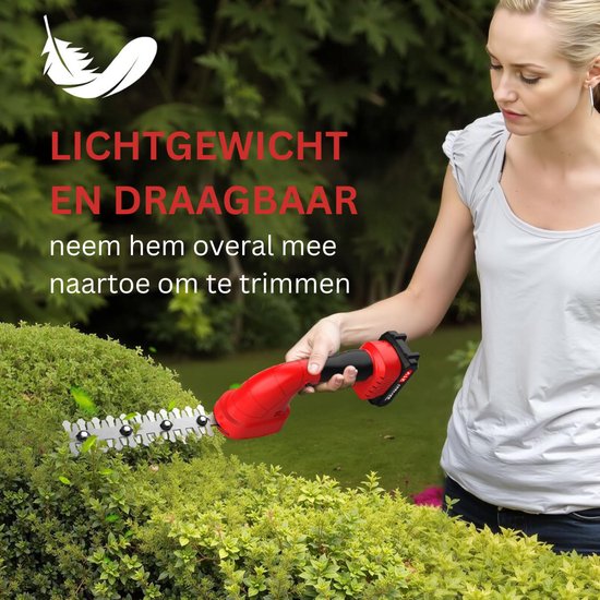 DailySupplies® Buxusschaar met Accu - Heggenschaar - Mini Kettingzaag van DailySupplies® — afbeelding 3