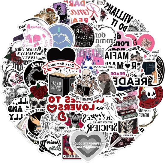 LONZIKP 2 computerstickers, kleurrijke stickers, 10 x 10 cm