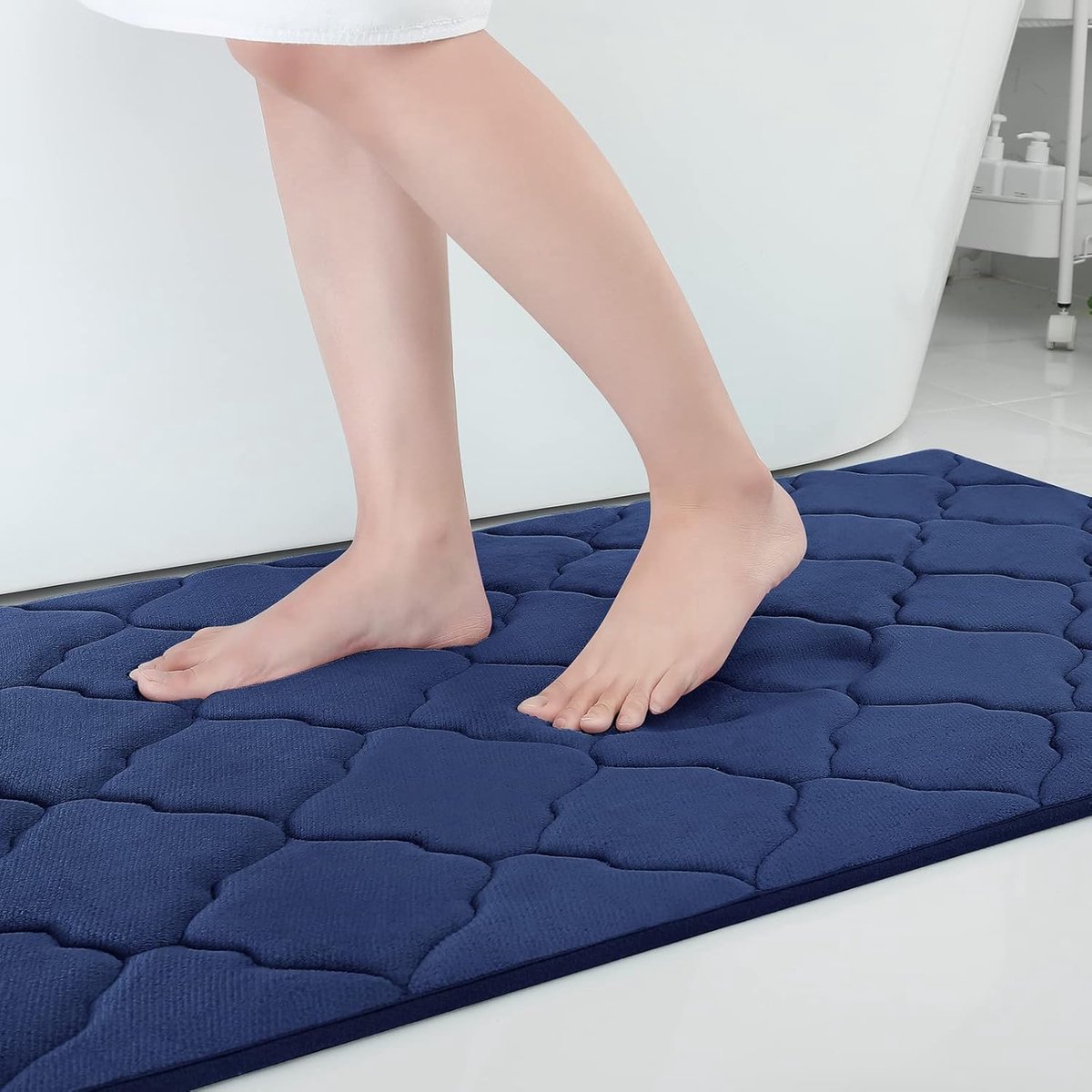 Ibenzoa® Extra Zacht Traagschuim Badkamertapijt voor Comfort en Veiligheid in de Badkamer
