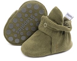 Steppies antislip slofjes voor baby's - groen
