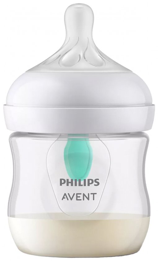 Philips Avent Natural Response Babyfles 125ml – Flow 2 –Antikoliek- 1 fles - Newborn - SCY670/01
