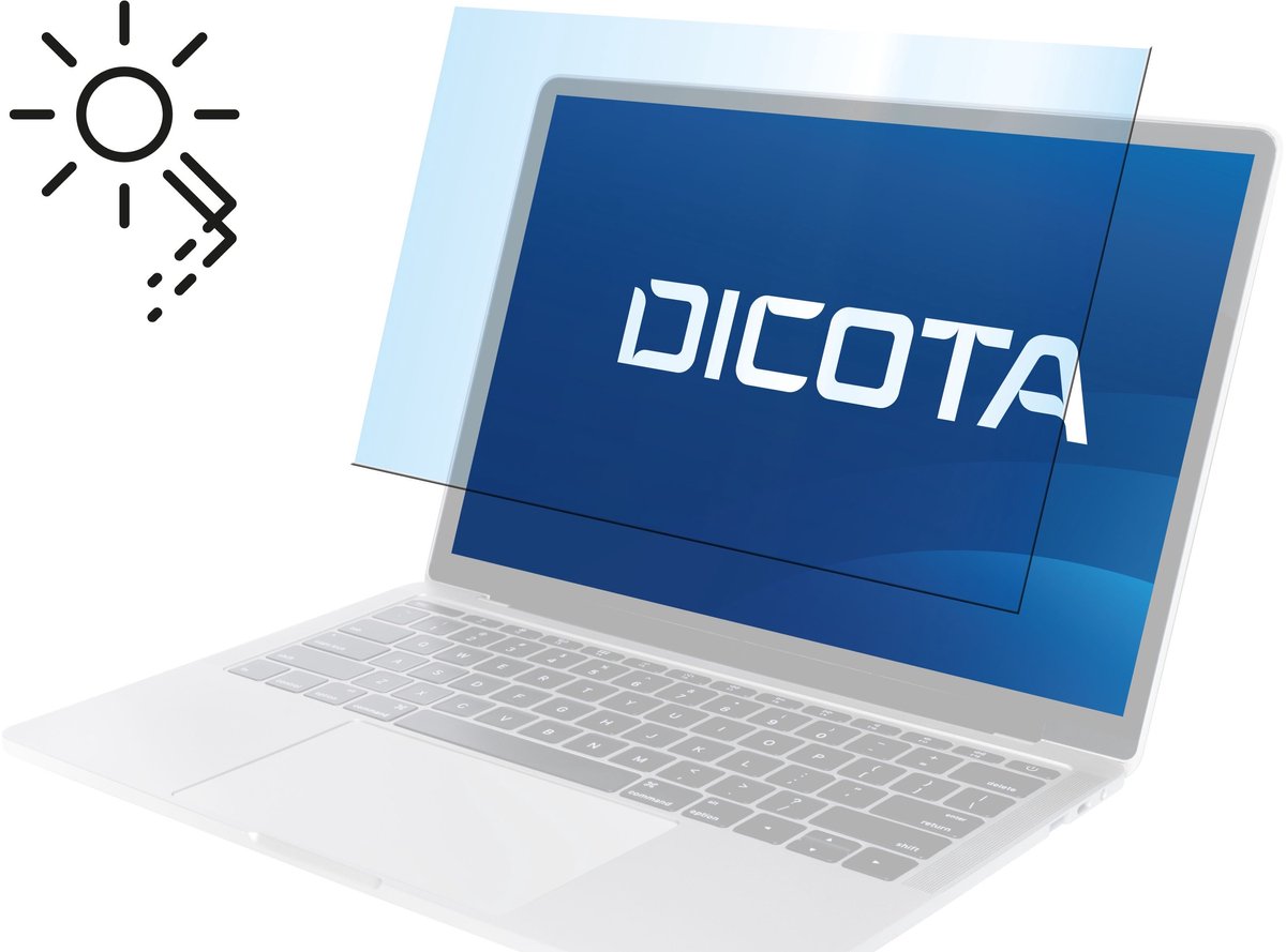 DICOTA Privacy Filter 2-way 35,6 cm (14") Laptop Randloze privacyfilter voor schermen