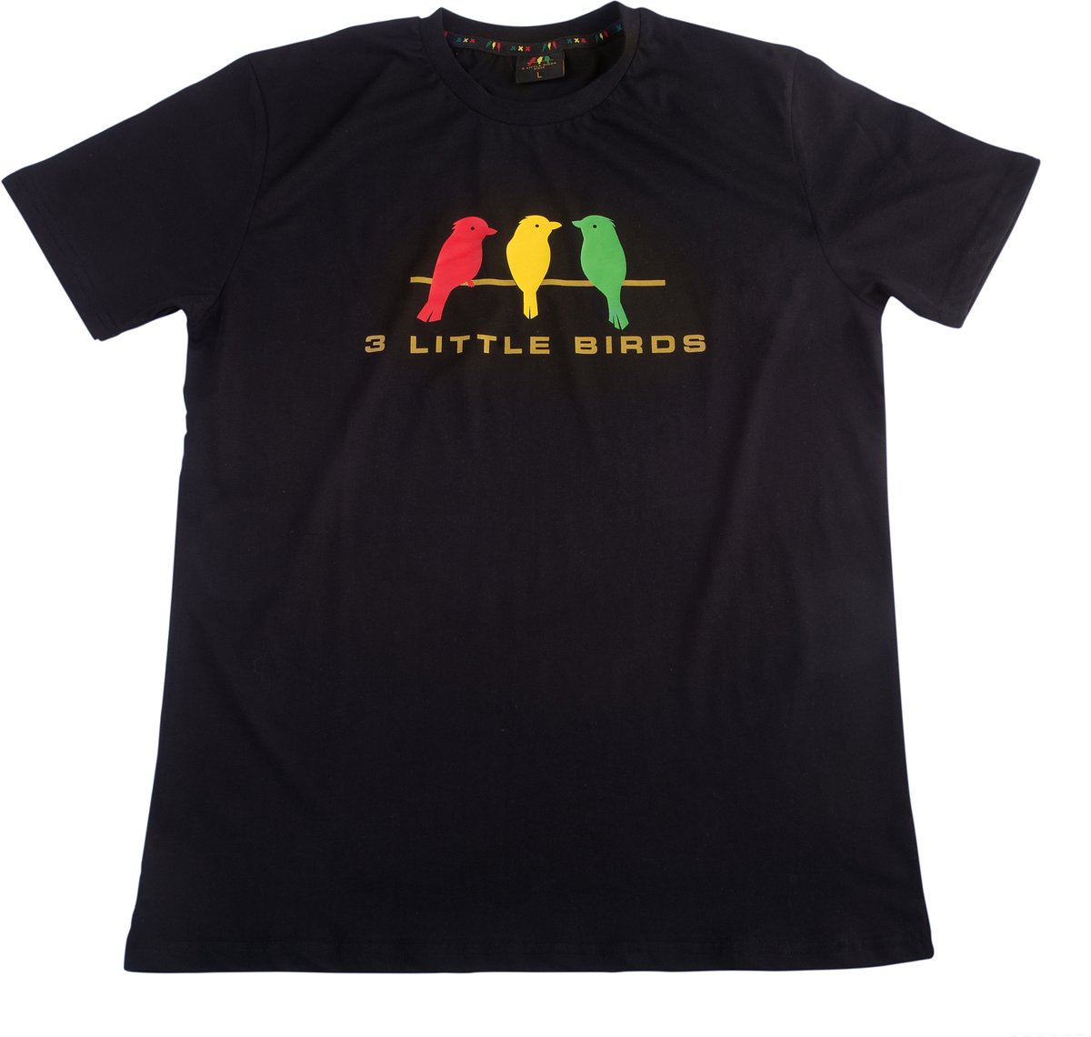 T-Shirt 3 Little Birds logo - AFCA - Reggae - Bob Marley - Rasta