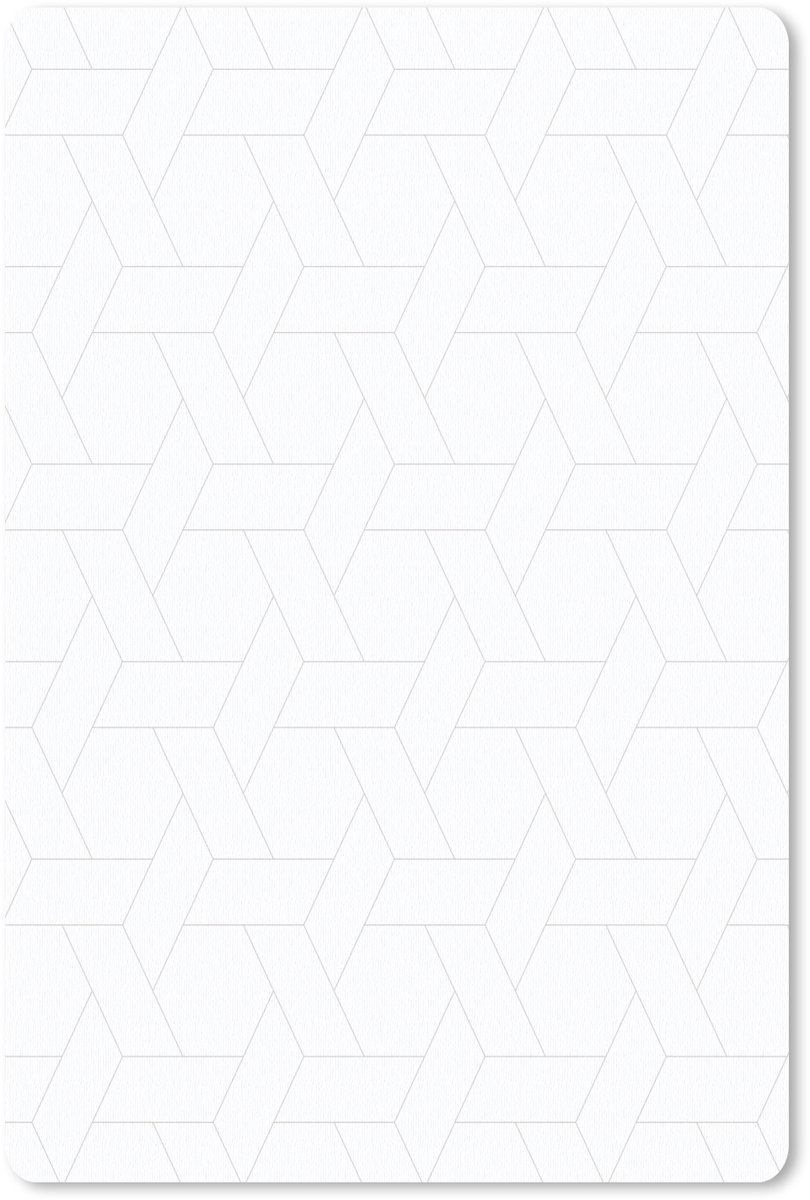 Muismat 18x27 cm - Mousepad Grafisch - Patroon - Modern - Fijnstijl - Muismatten