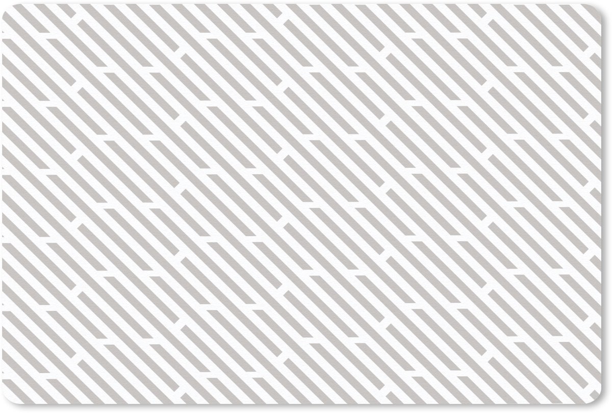 Muismat 27x18 cm - Mousepad Grafisch - Patroon - Modern - Muismatten