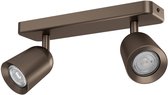 EGLO Camaldoli Spot - GU10 - 30 cm - Donker Brons - Kantelbaar