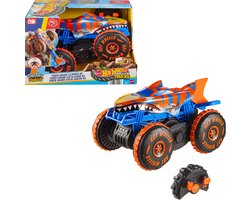 Hot Wheels Monstertrucks Tijgerhaaiklimmer - Voertuig met Afstandsbediening