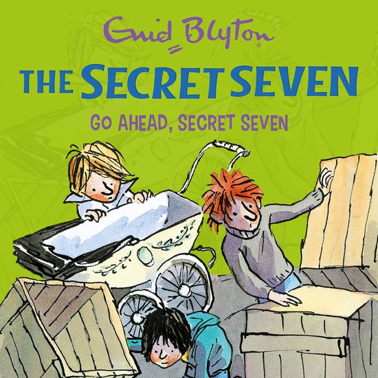 Secret Seven5- Go Ahead, Secret Seven - cover