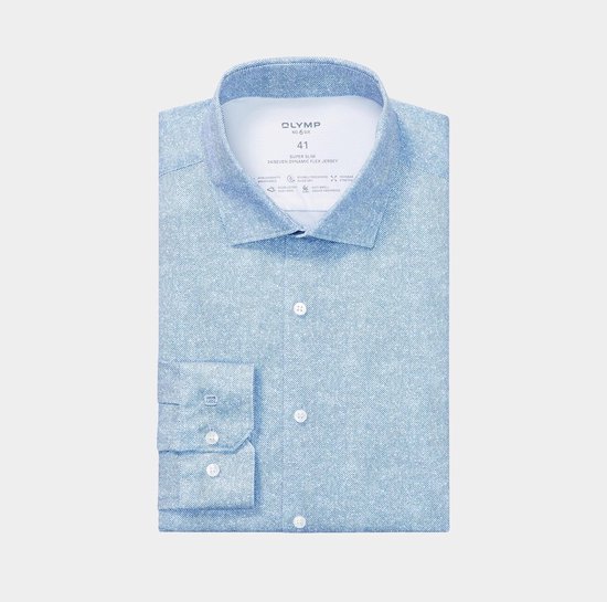 Chemise Olymp Business manches longues Blauw 251884 - Chemises 251884/13