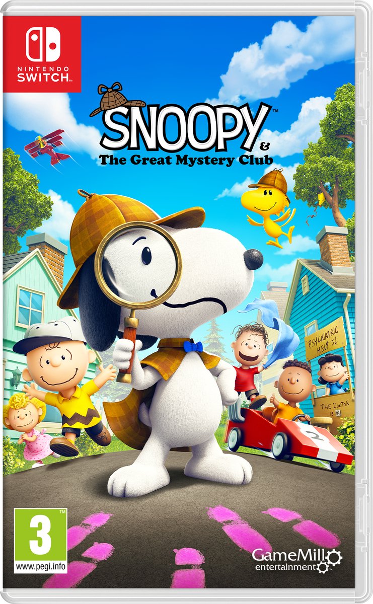 Snoopy And The Great Mystery Club - Switch