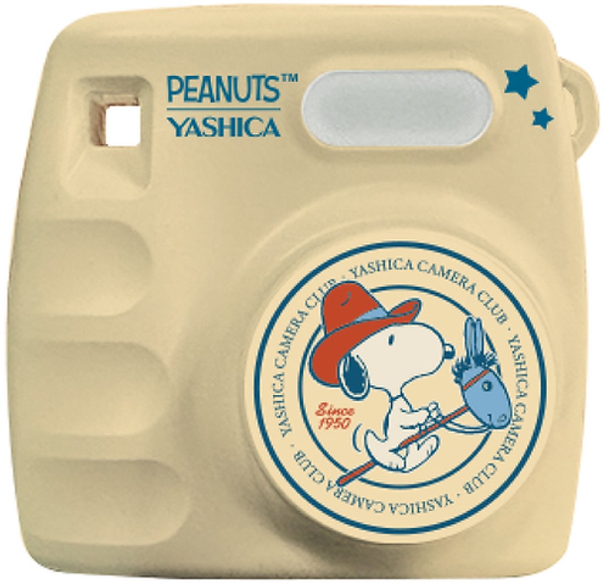 Yashica Peanuts Mini Compactcamera 8 MP Crème