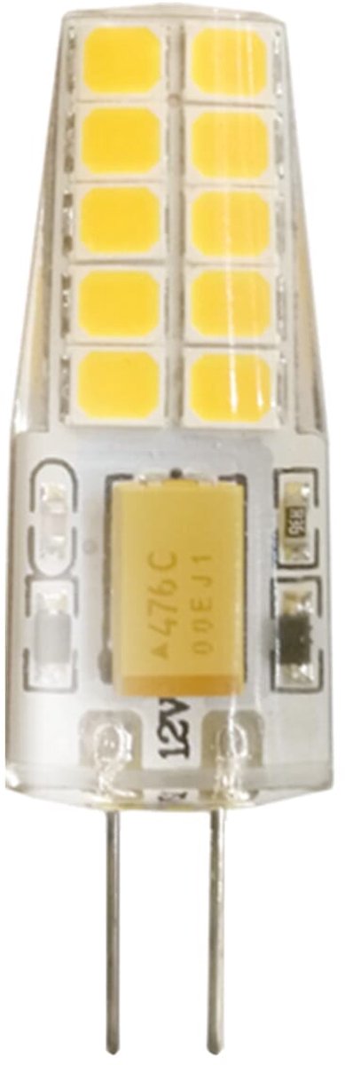 Kobi LED Lamp G4 2W - 230lm - 4000K - 12V - Voor Werkplek, Badkamerkast of Keuken - G4 Insteeklampje