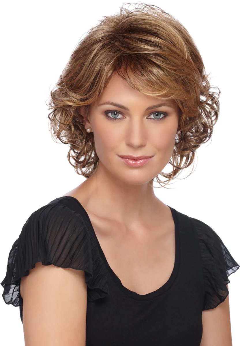 Estetica Designs Colleen Synthetisch Haarwerk – Pure Stretch Cap, lengte 55 cm, kleur R10/14, natuurlijke look