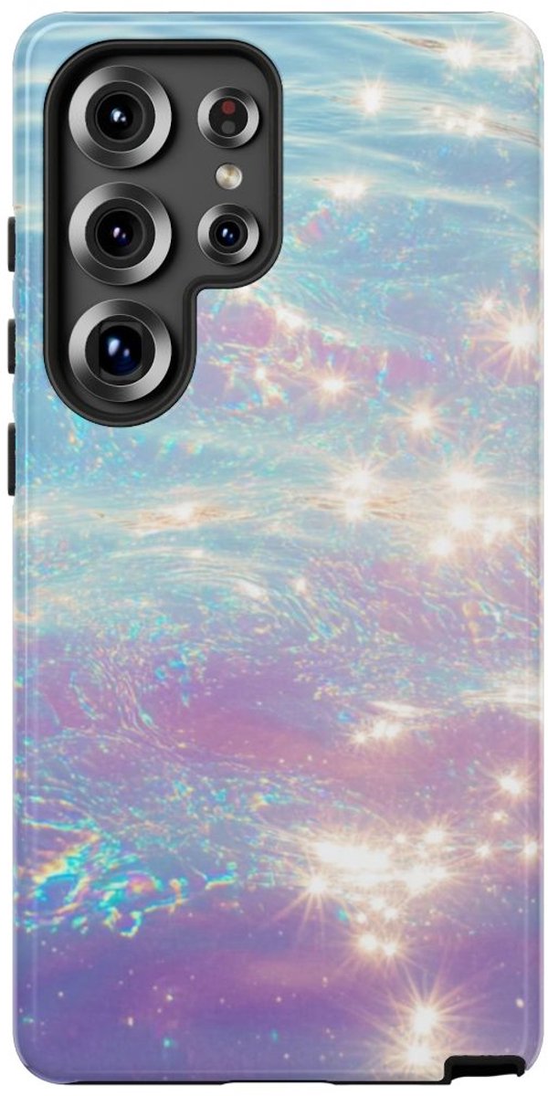 Iridescerend Waterglans Ontwerp – Telefoonhoesje Geschikt voor Samsung Galaxy S25 Ultra