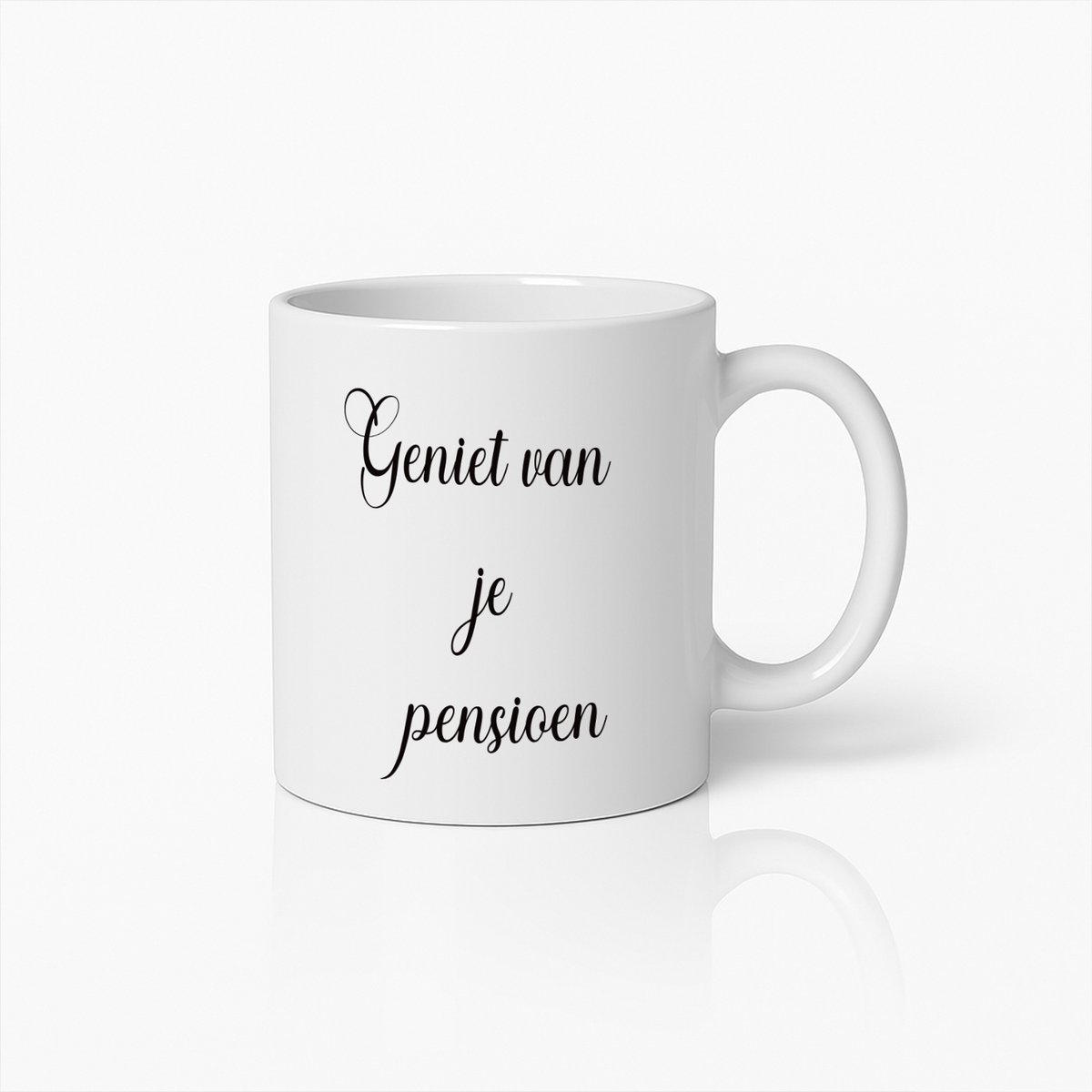 Geniet Van Je Pensioen Mok – Perfect Cadeau Voor Pensioen