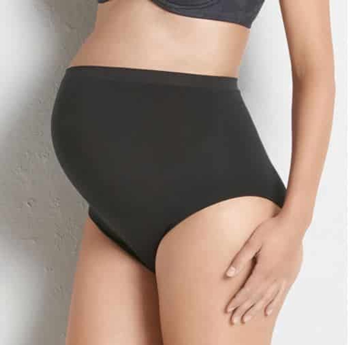 Anita - Maternity Seamless Zwangerschapsslip - Zwart