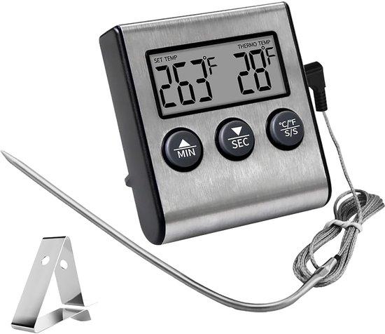 Meat Thermometer Digital for Cooking Precise Oven Temperatures - Accurate Food Thermometer Design