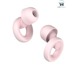 LifeStages - Loop Earplugs - Oordopjes voor Noise Cancelling - Oorbescherming oordopjes voor slapen, concerten, werk, studie - 8 maten oordopjes met klein doosje - Perfect -30dB Silicone oordopjes voor Noise Cancelling