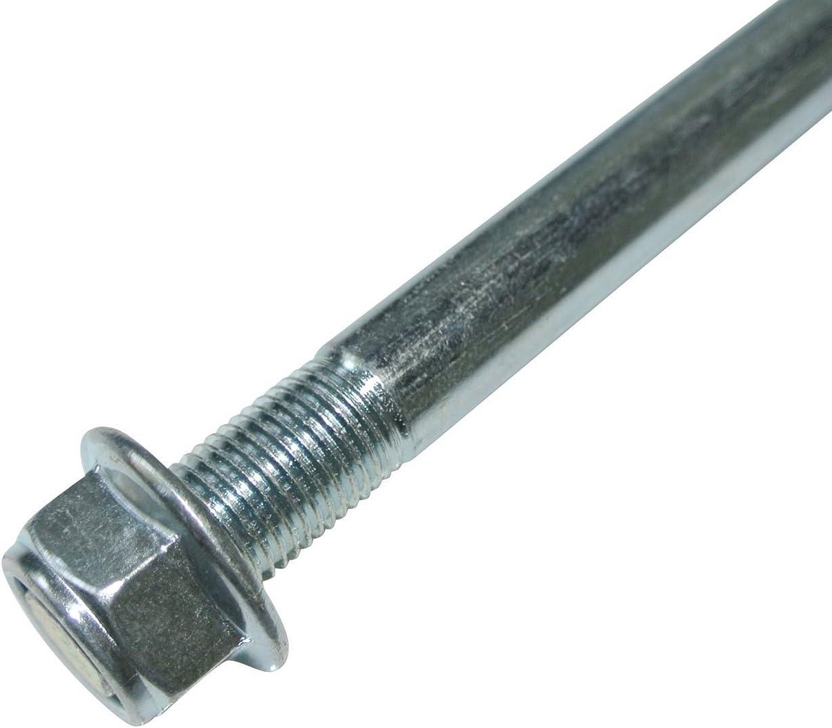 Allecto Plus - Achteras Spindel 12mm voor Pit Dirt Bike - Geschikt voor 110cc en 125cc - 270mm Moer - Duurzaam en Betrouwbaar