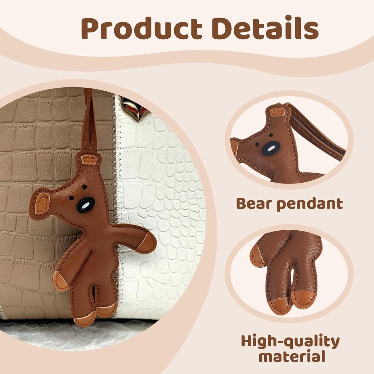 Sleutelhanger Bruine beer - Webshop Bears in mind